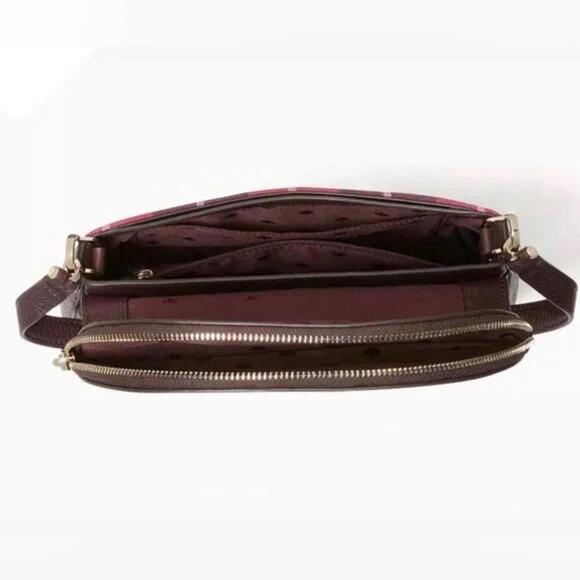 Kate Spade Leila Plaid‎ Medium Flap Shoulder Bag - NWOT (New) - Picture 9 of 9